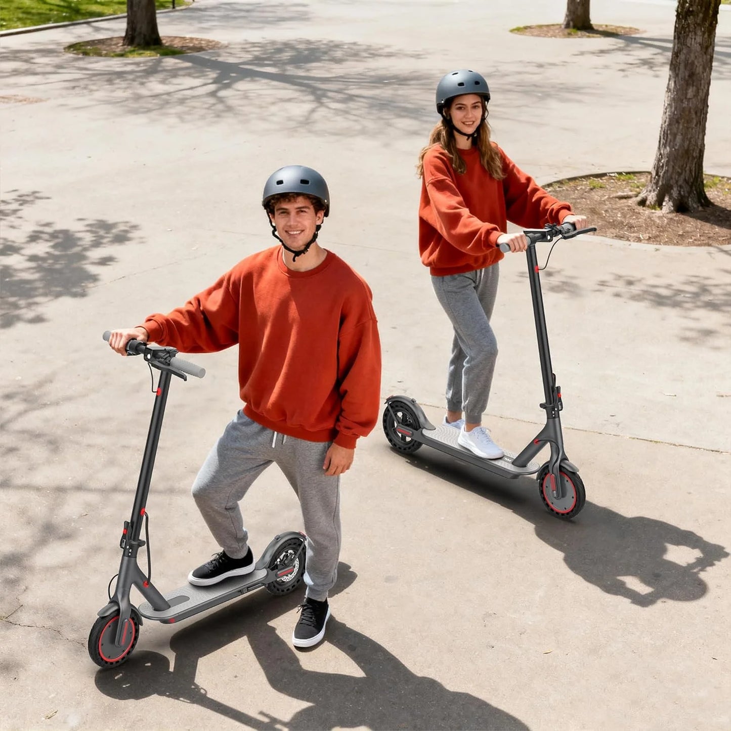 AOVOPRO ES80 Electric Scooter 350W Max Speed 19mph Foldable