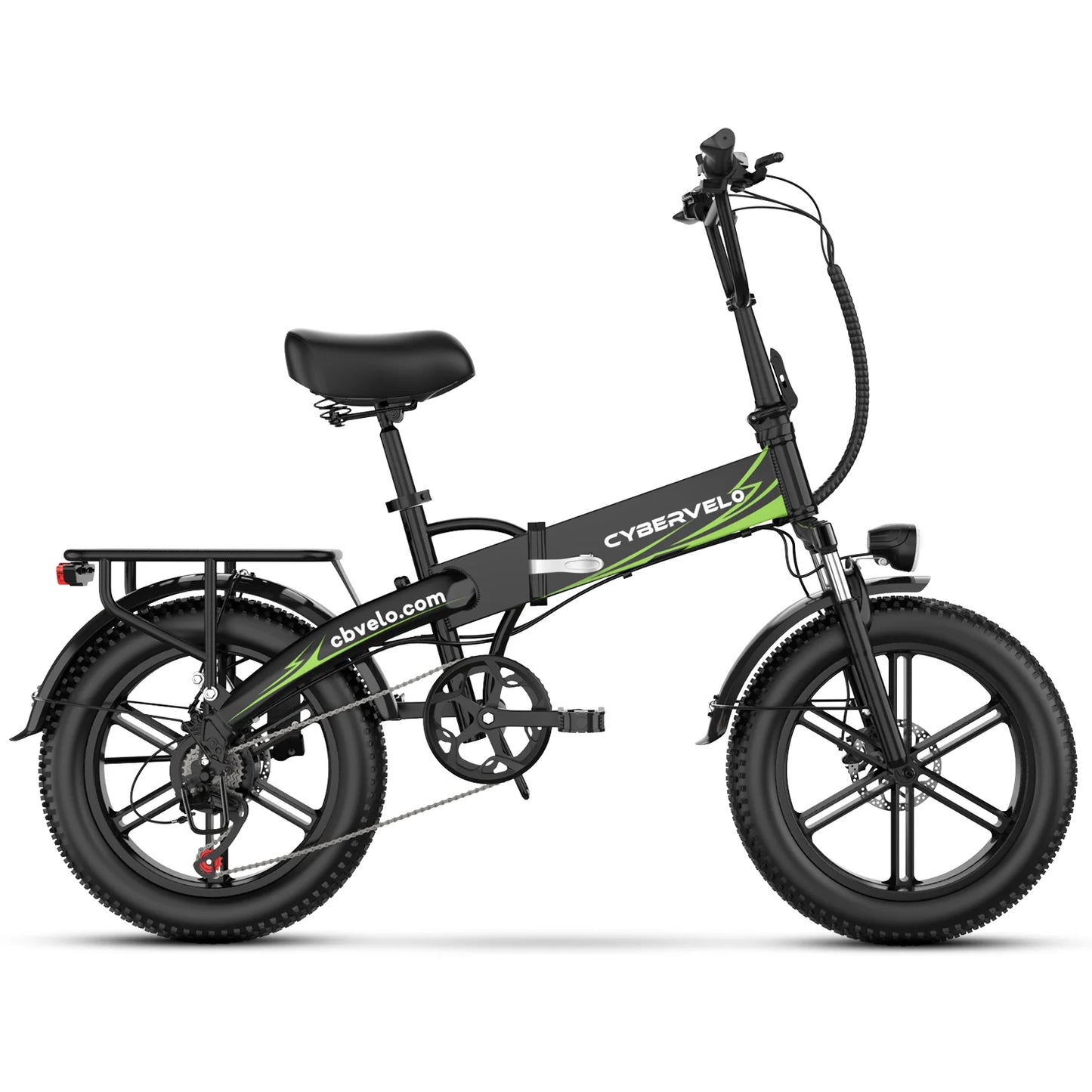 CYBERVELO 1000W Electric Fat Tire E Bike Foldable EK4 EK5
