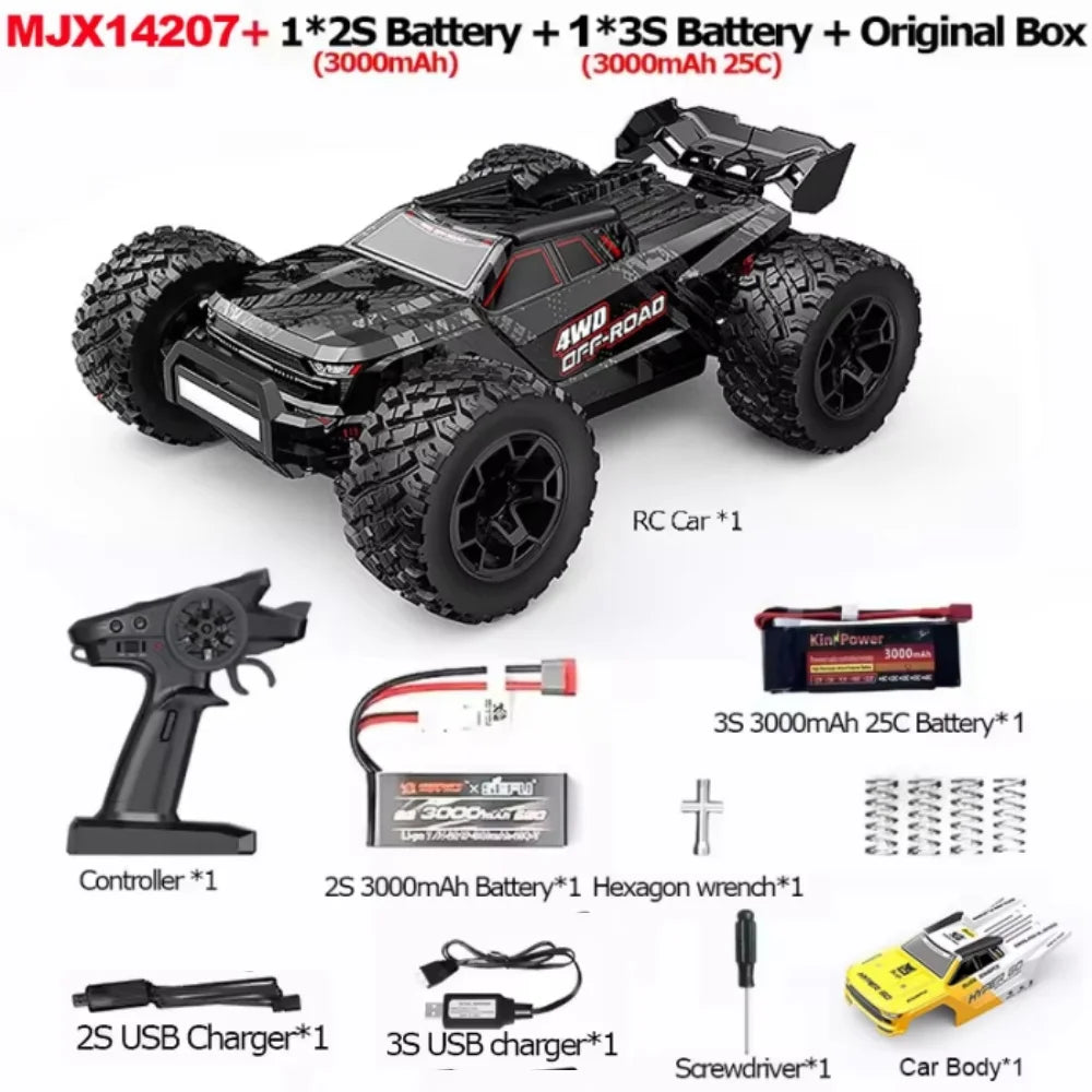 BEYONDSKY MJX Hyper Go 4WD Brushless RC Car Off Road