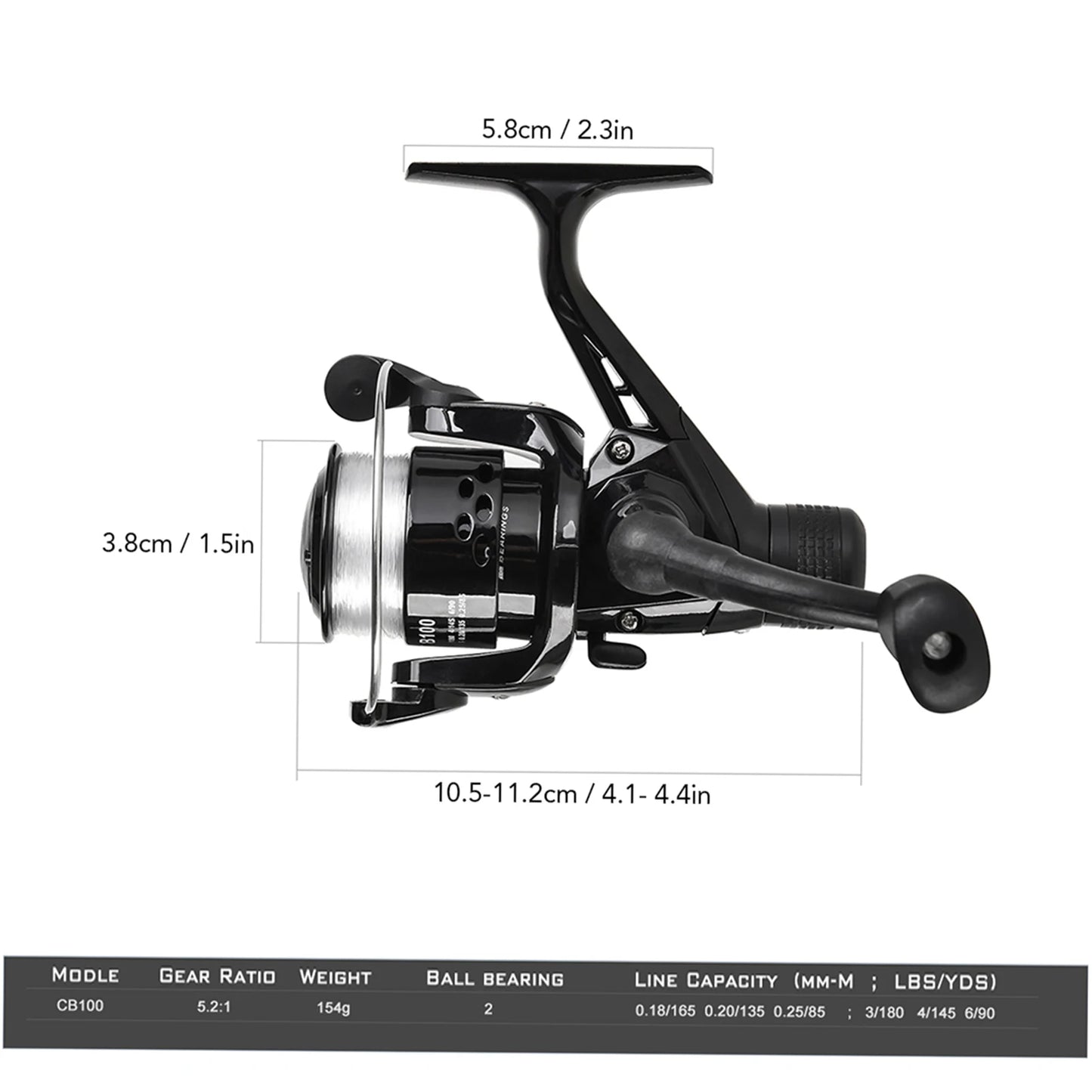 Telescopic Fishing Rod And Spinning Reel Combo Full Kit