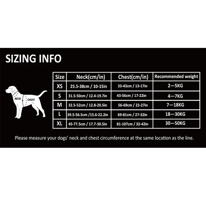 TrueLove CN Reflective Adjustable Nylon Dog Harness No Pull Walking