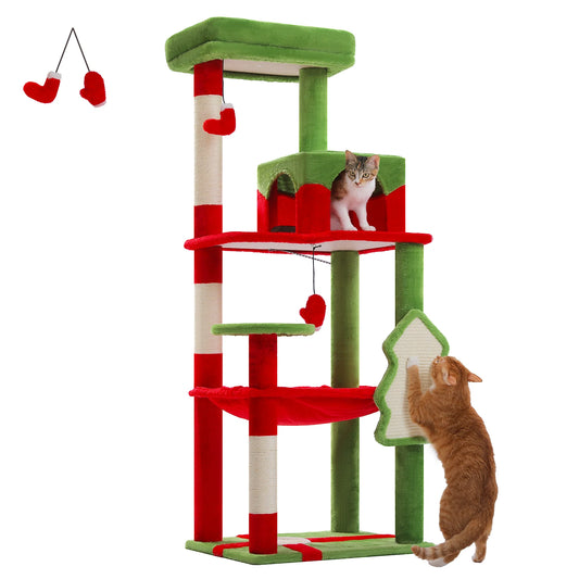 PAWZ Road Cat Tree Indoor Five Level Tower Cozy Condo