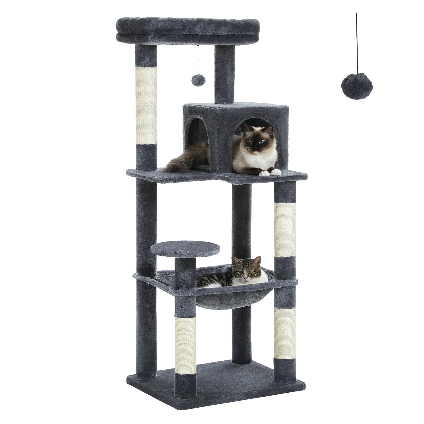 PAWZ Road Cat Tree Indoor Five Level Tower Cozy Condo