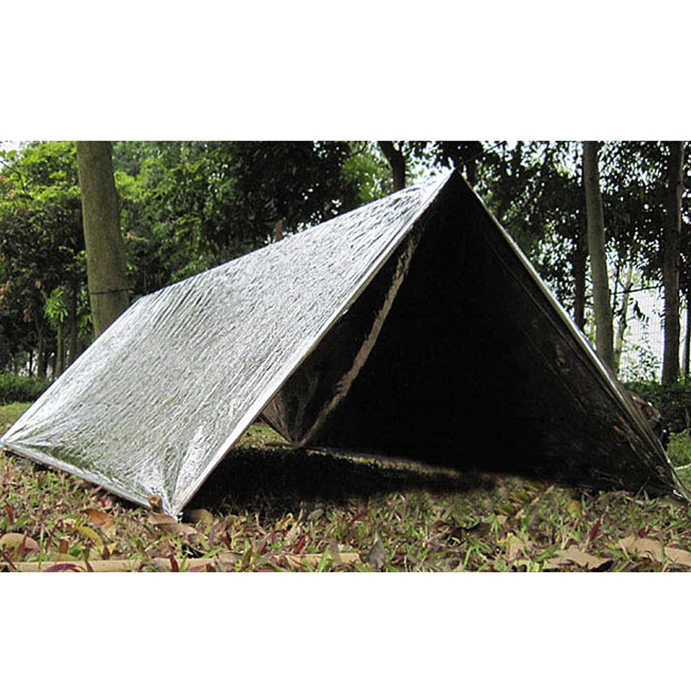 Emergency Mylar Space Blanket for Outdoor Hiking and Travel