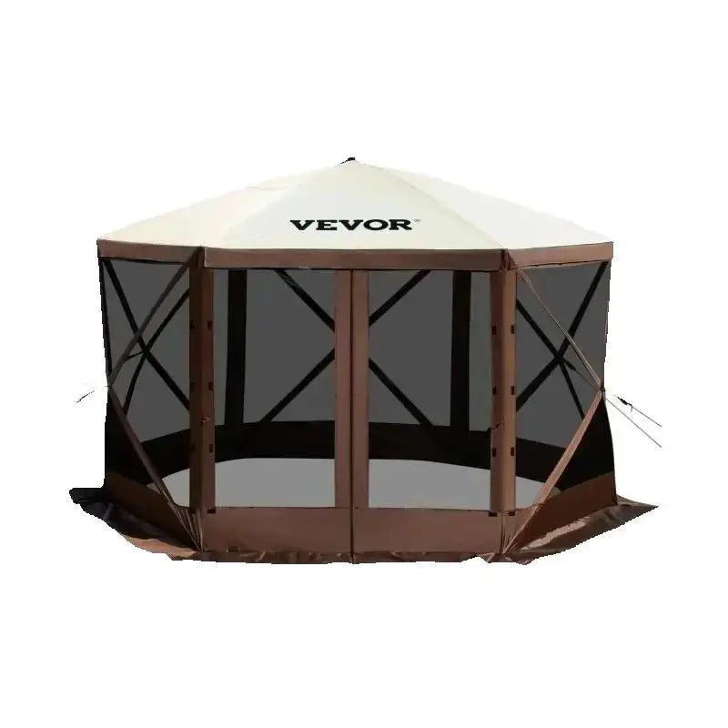 SucceBuy Pop Up Camping Gazebo Canopy Shelter Sun Shade Tent