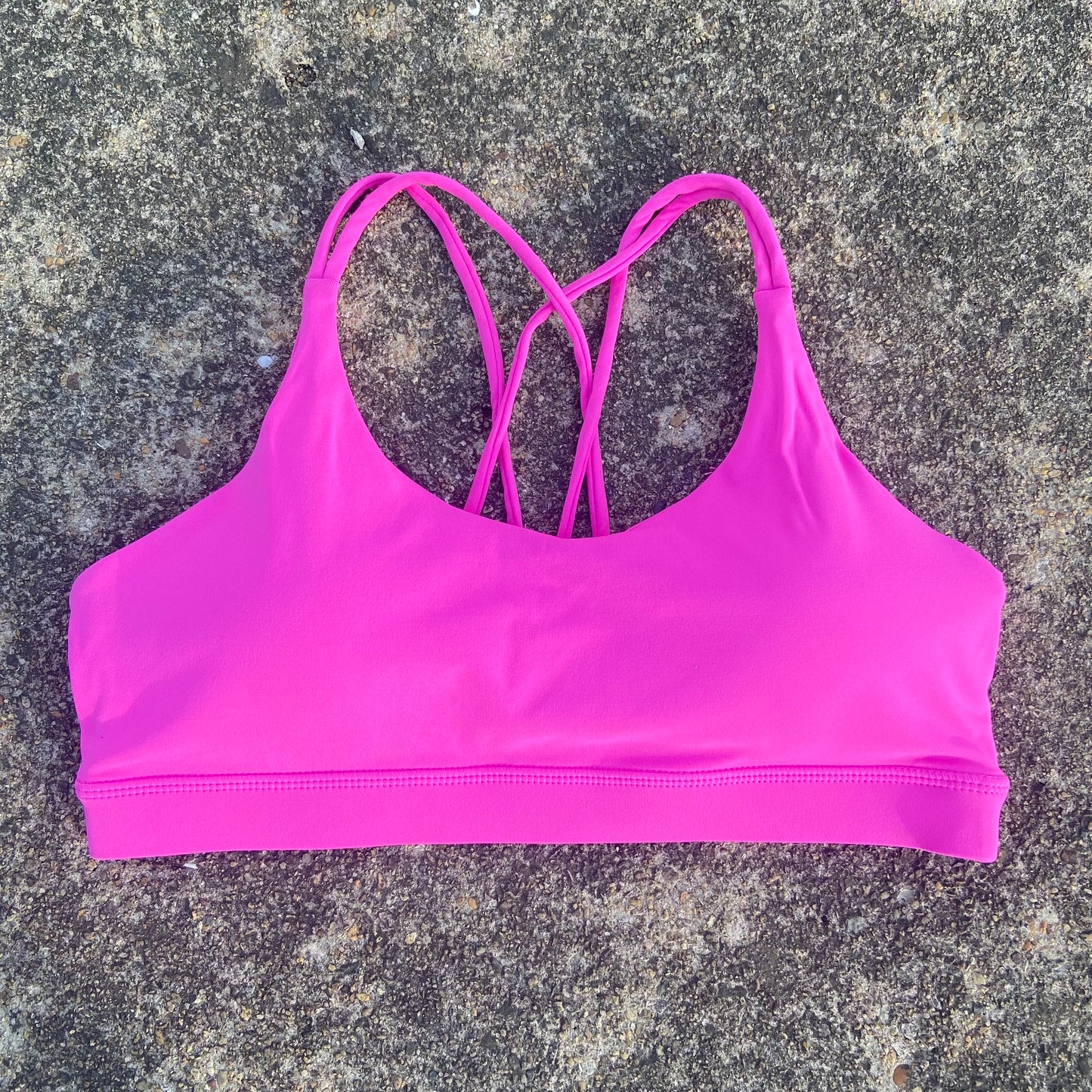 Women Cross Training Bra With Chest Pad For Gym Yoga