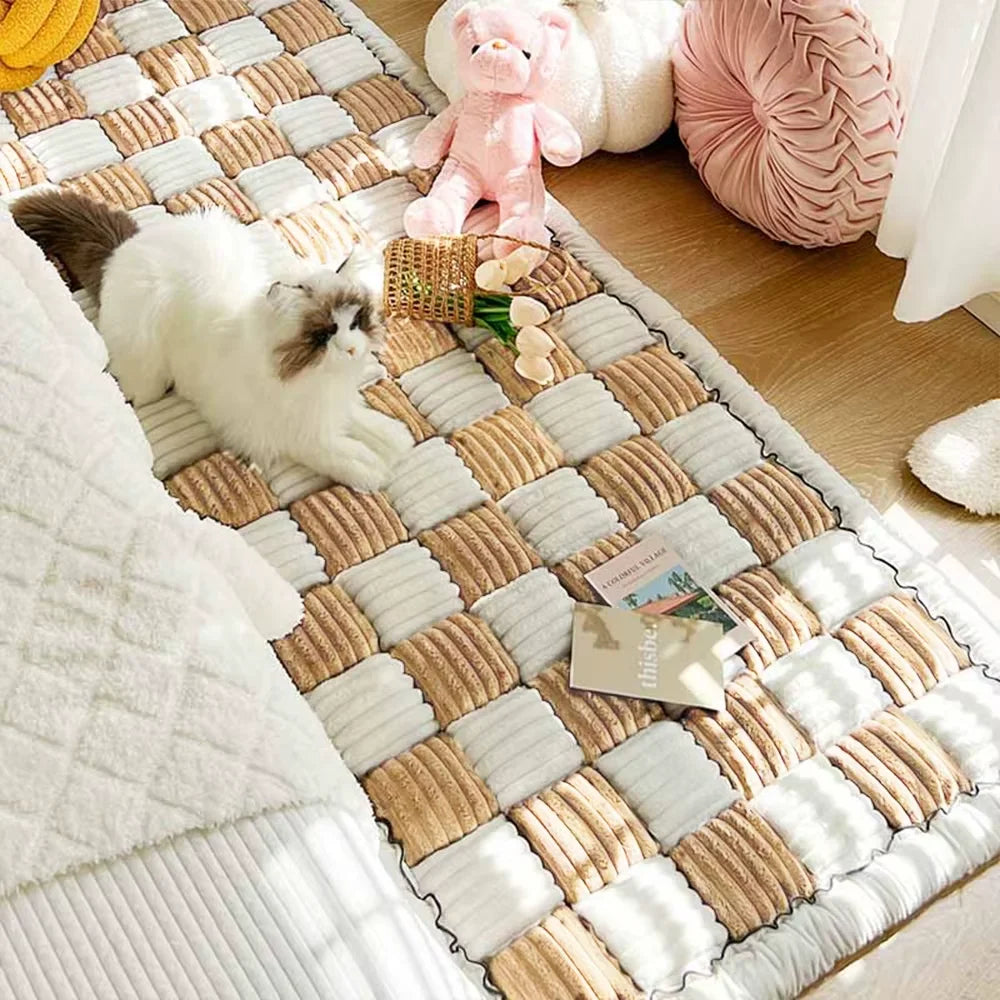 Warm Pet Bed Mat Car Seat Cover Anti Slip Washable Cushion