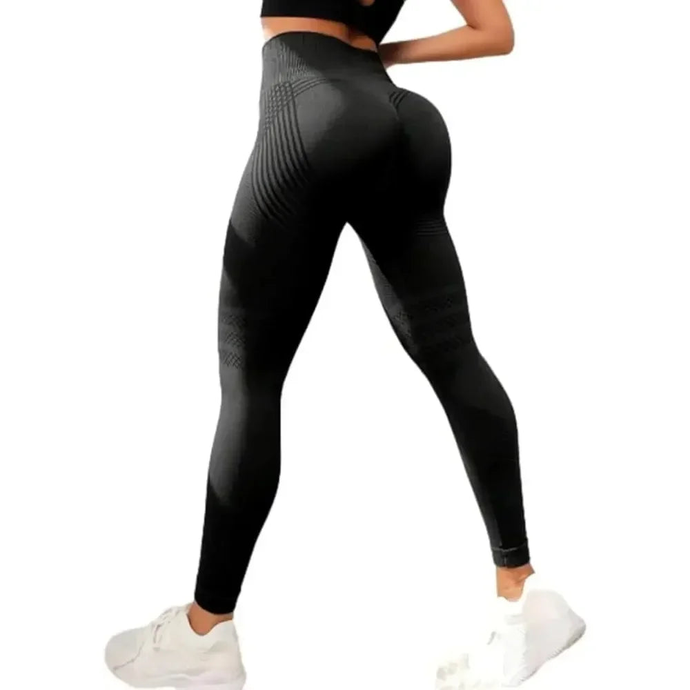 Seamless High Waisted Leggings With Butt Lifting Anti Cellulite For Women Gym