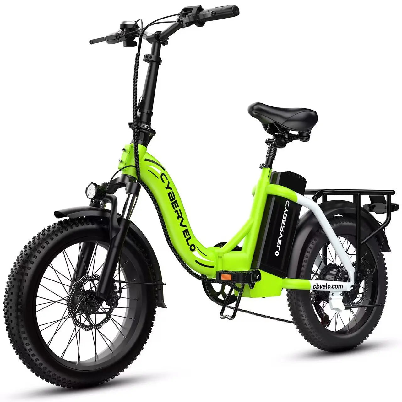 CYBERVELO 1000W Folding E-Bike With Removable Battery Mars700