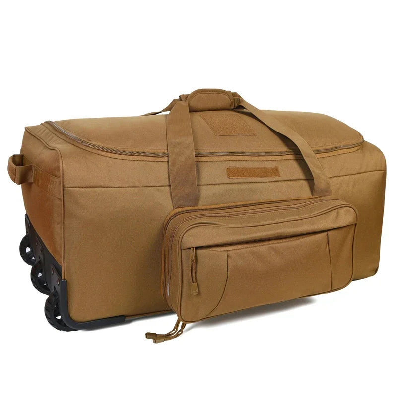 LQARMY Outdoor Travel Bag Waterproof Trolley Case Luggage