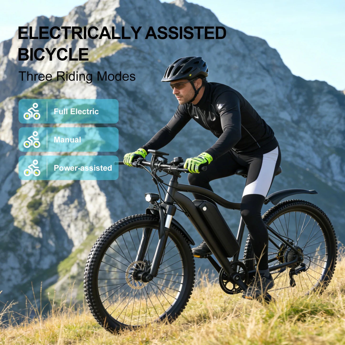 Toofly G26 Electric Mountain Bike 500W with Removable 48V Battery