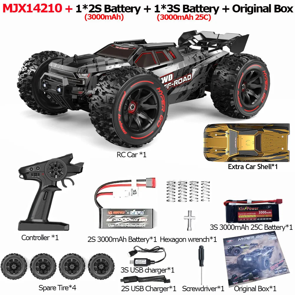 Jyscend RC Car Brushless 4WD Off Road Remote Control Truck