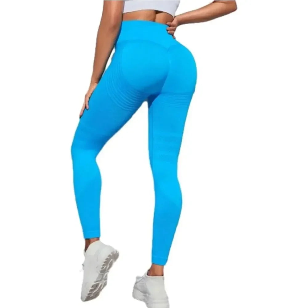 Seamless High Waisted Leggings With Butt Lifting Anti Cellulite For Women Gym