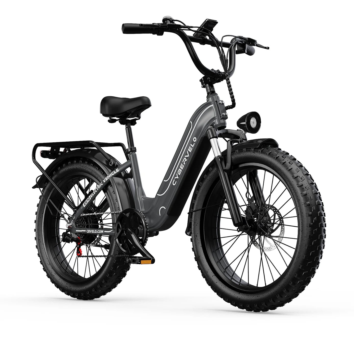 CYBERVELO Step-Through 1000W Peak 48V 25Ah Electric Bike EK7