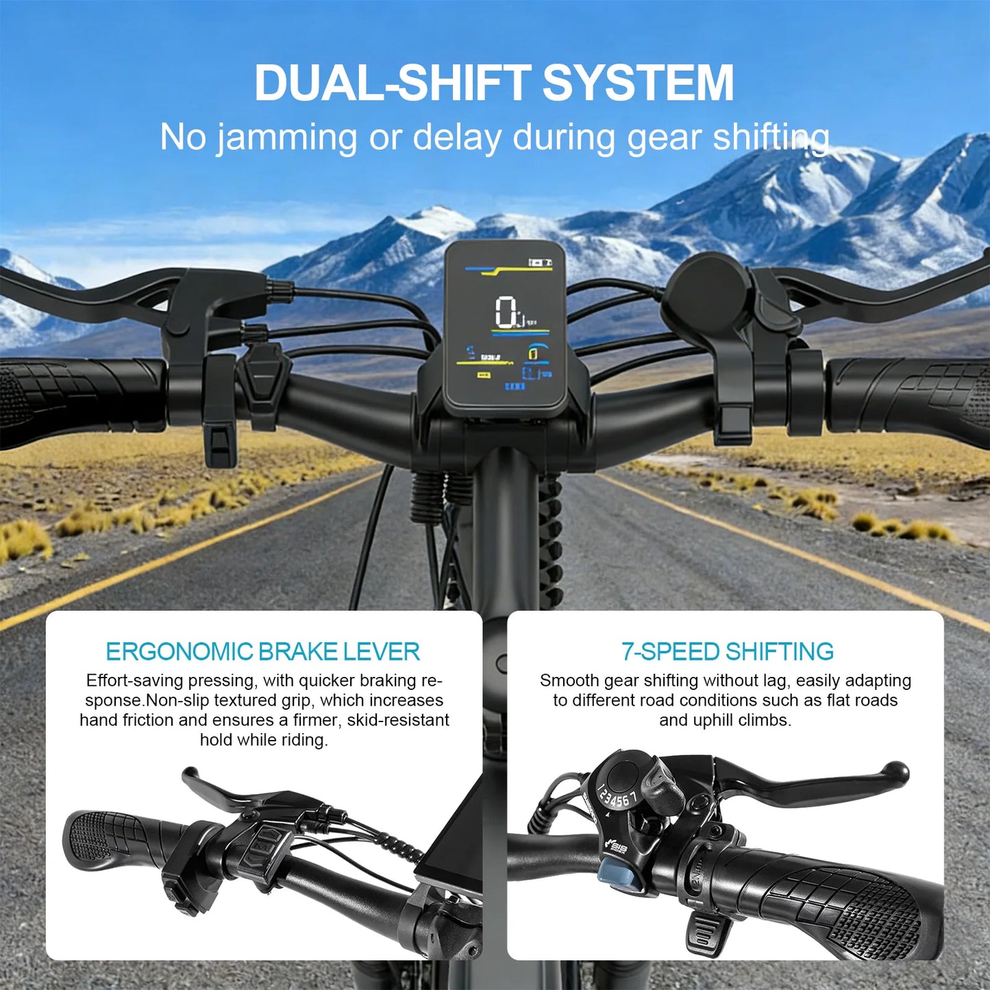 Toofly G26 Electric Mountain Bike 500W with Removable 48V Battery