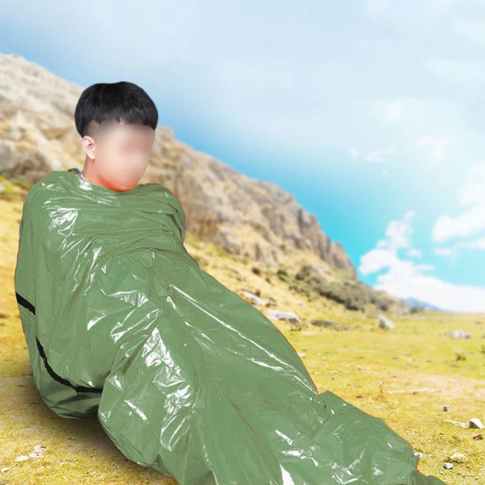 APWIKOGER Emergency Mylar Thermal Blanket Survival Sleeping Bag