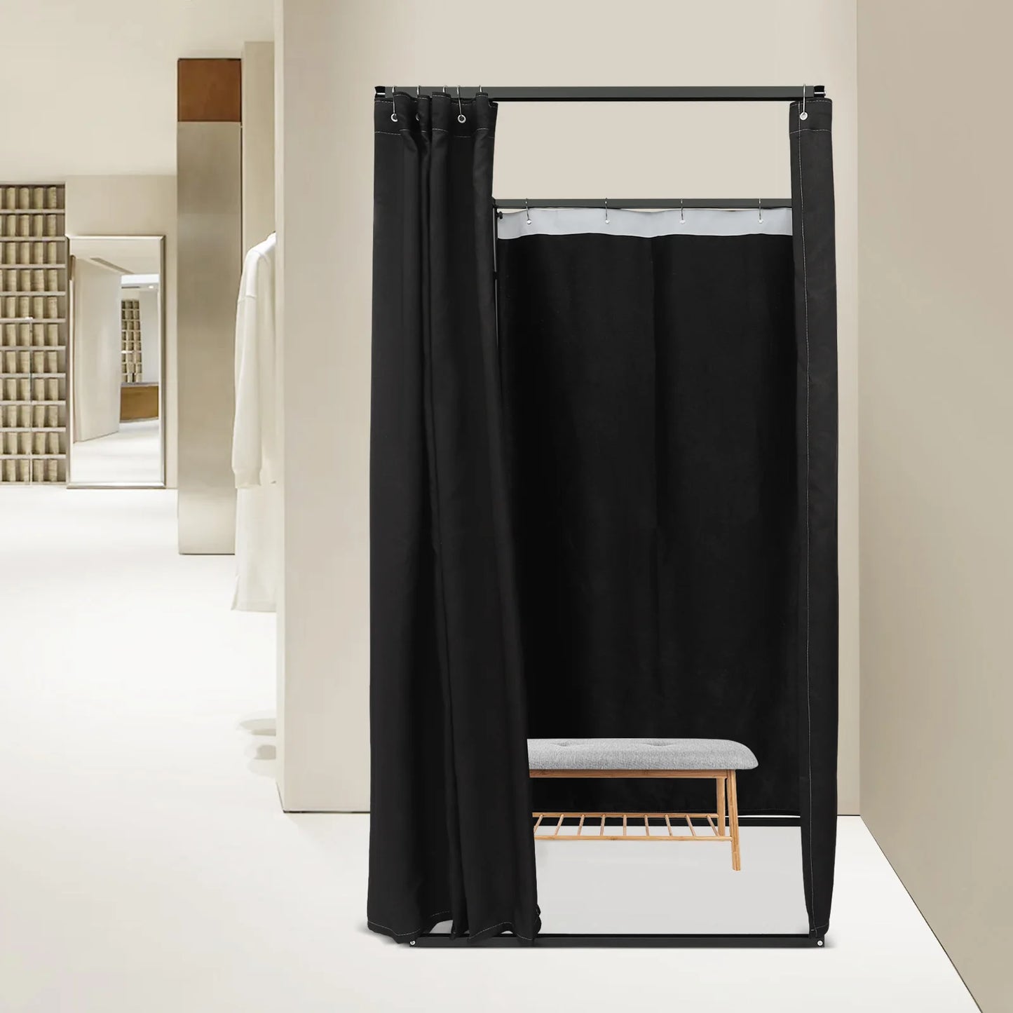 Portable Instant Privacy Tent Shelter for Clothing Store and Camping