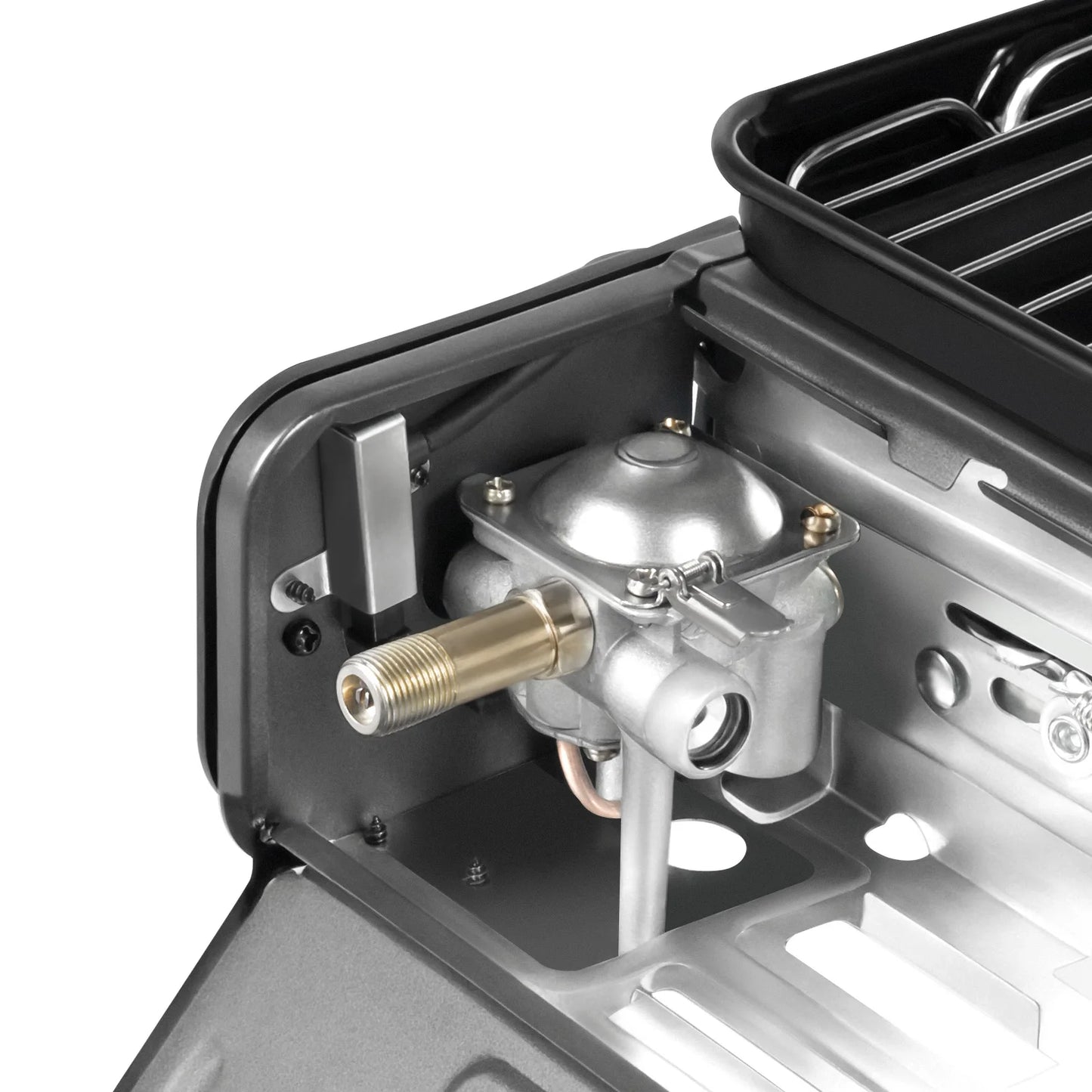 Portable Butane Grill Stove With Grilling Net One Burner For Outdoor Use