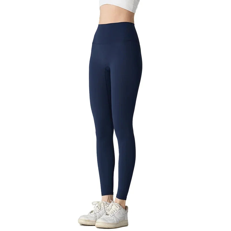 ZHUMU GYM Womens High Waist Quick Dry Yoga Leggings