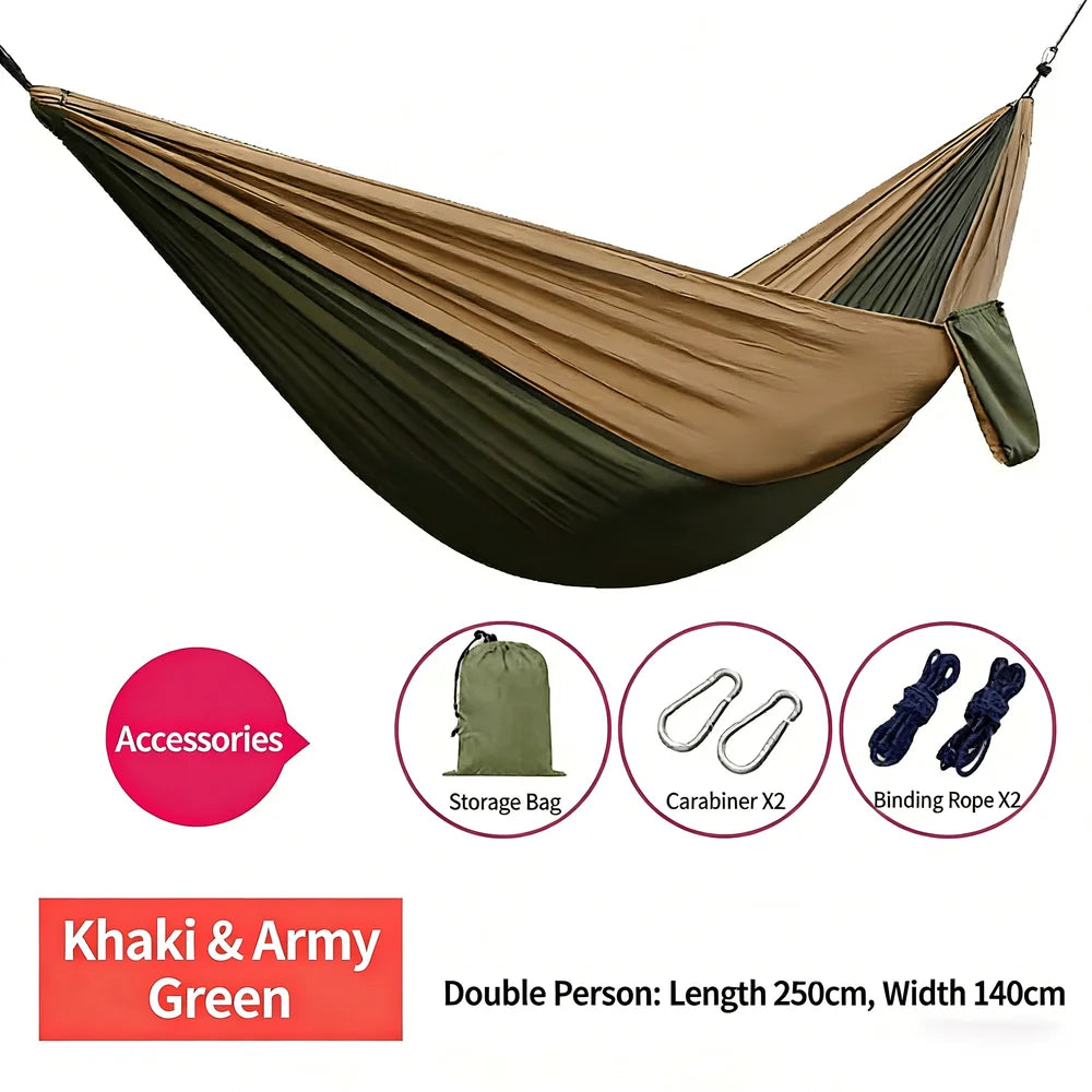 Mosquito Net Hammock Lightweight Easy To Carry For Hiking Camping