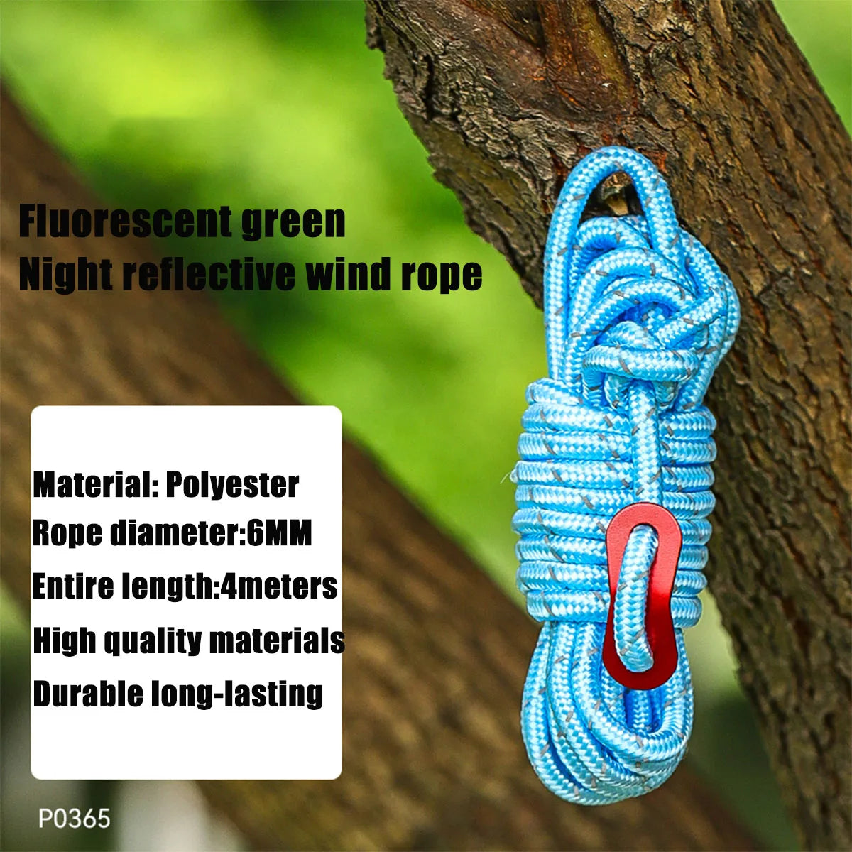 Rock Climbing Rope Lifeline for Outdoor Safety and Rescue
