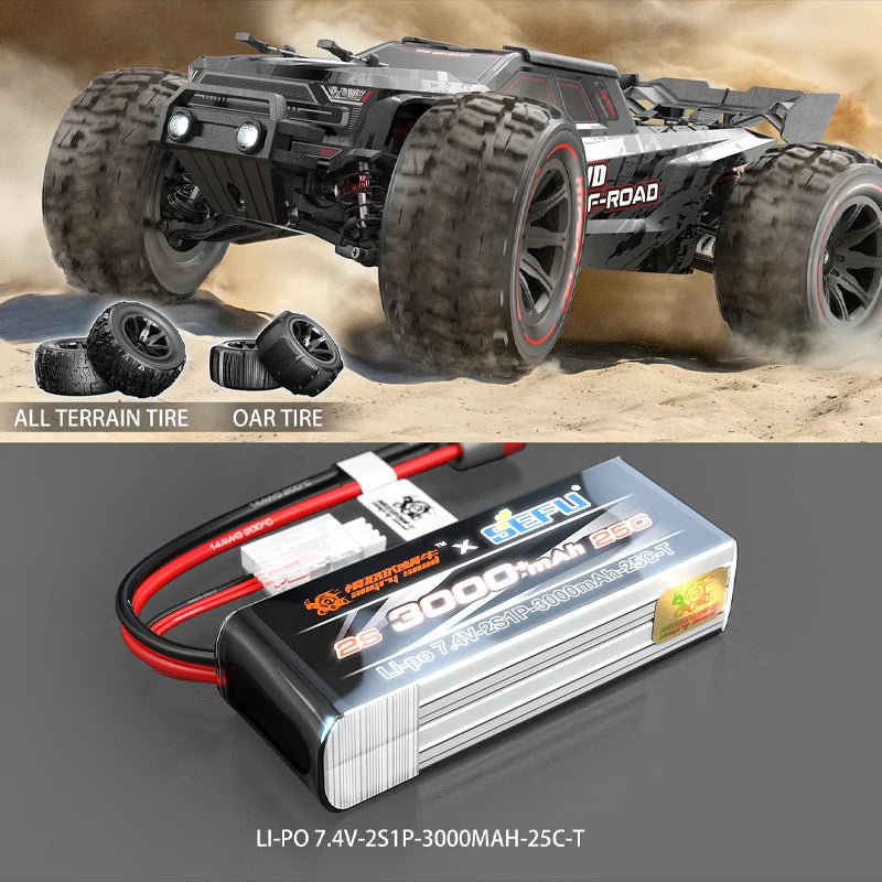 Jyscend RC Car Brushless 4WD Off Road Remote Control Truck