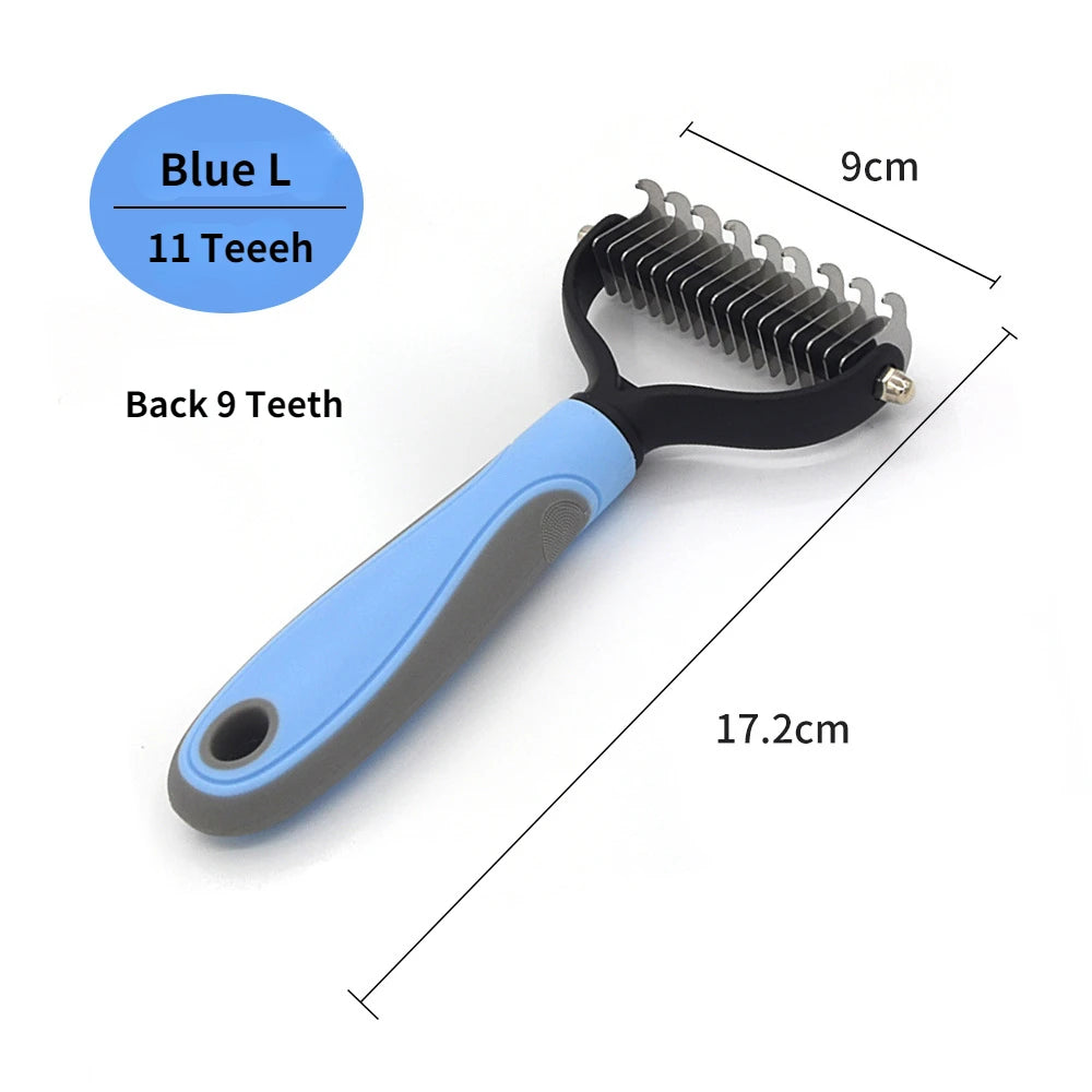 YOUSE Professional Pet Deshedding Brush For Dogs And Cats