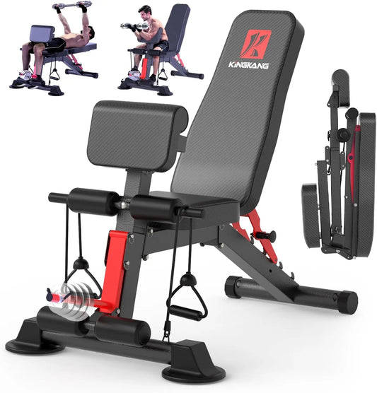 14 In 1 Foldable Dumbbell Bench With 1000 Lb Capacity For Full Body Workout