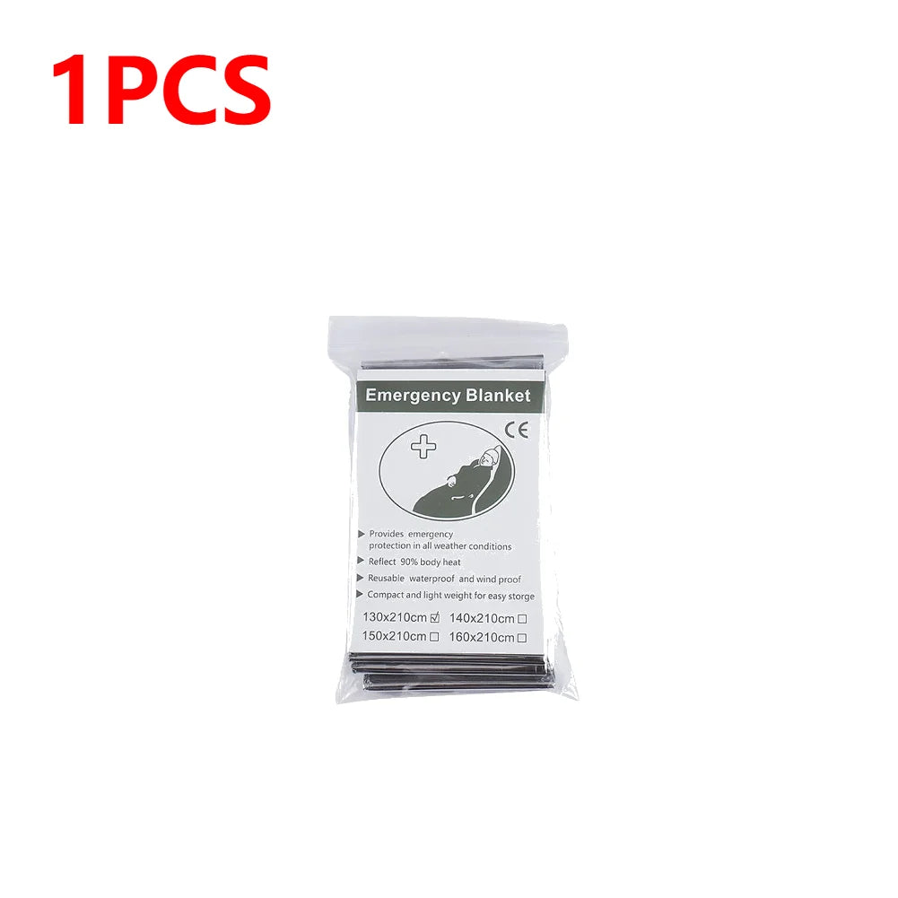 Emergency Mylar Space Blanket for Outdoor Hiking and Travel