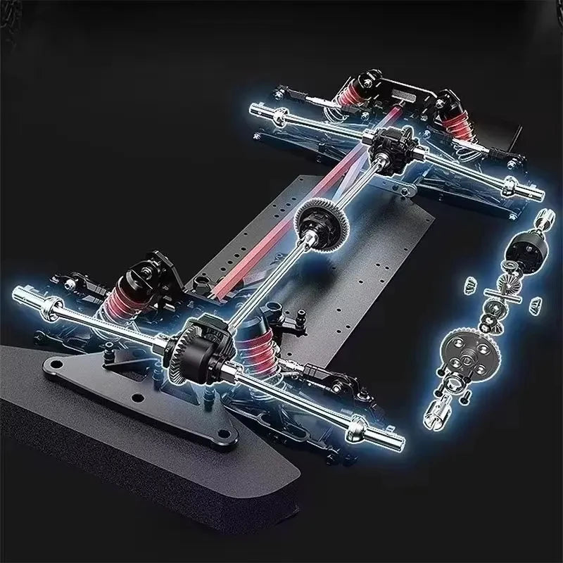 Jyscend Hyperr Go High Speed Brushless RC Car 4WD Drift