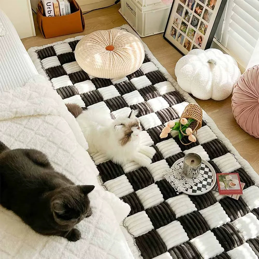 Warm Pet Bed Mat Car Seat Cover Anti Slip Washable Cushion