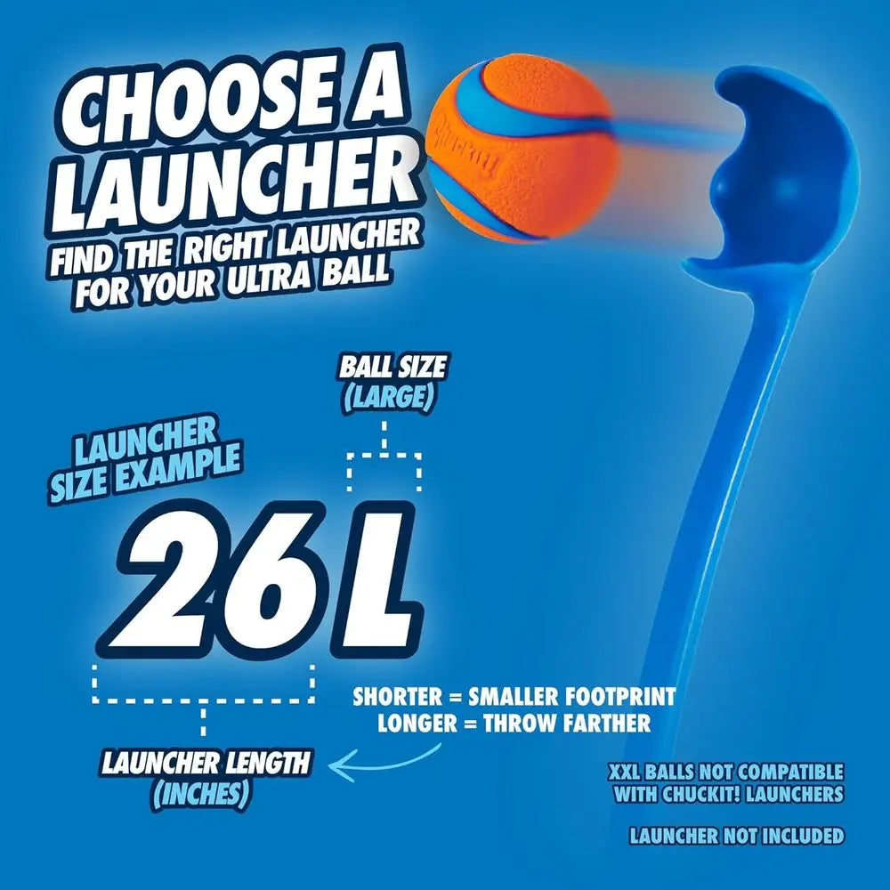Ultra Ball Dog Toy Durable Rubber Bouncy Floats In Water
