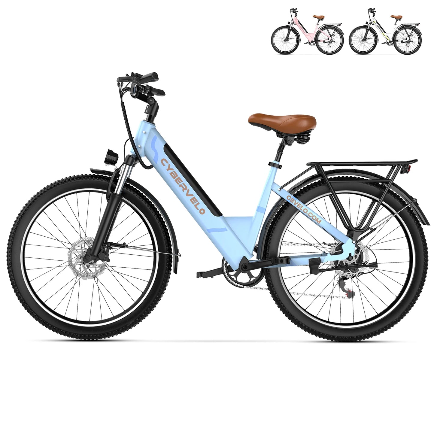 CYBERVELO EK2 1000W Electric Bike For Adults 14Ah Battery