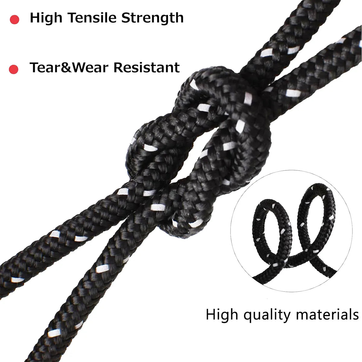 Rock Climbing Rope Outdoor Safety Lifeline for Rescue and Abseiling