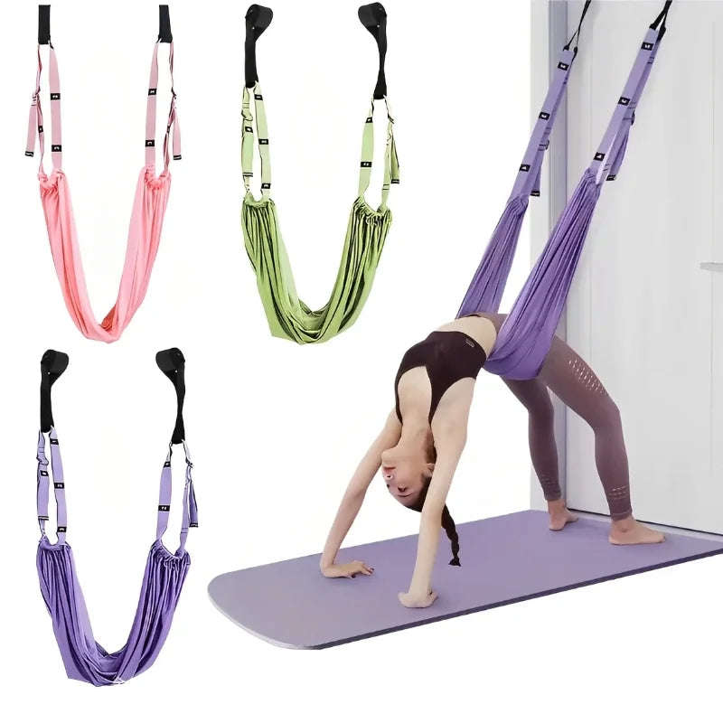 Adjustable Aerial Yoga Strap For Stretching And Inversion Training