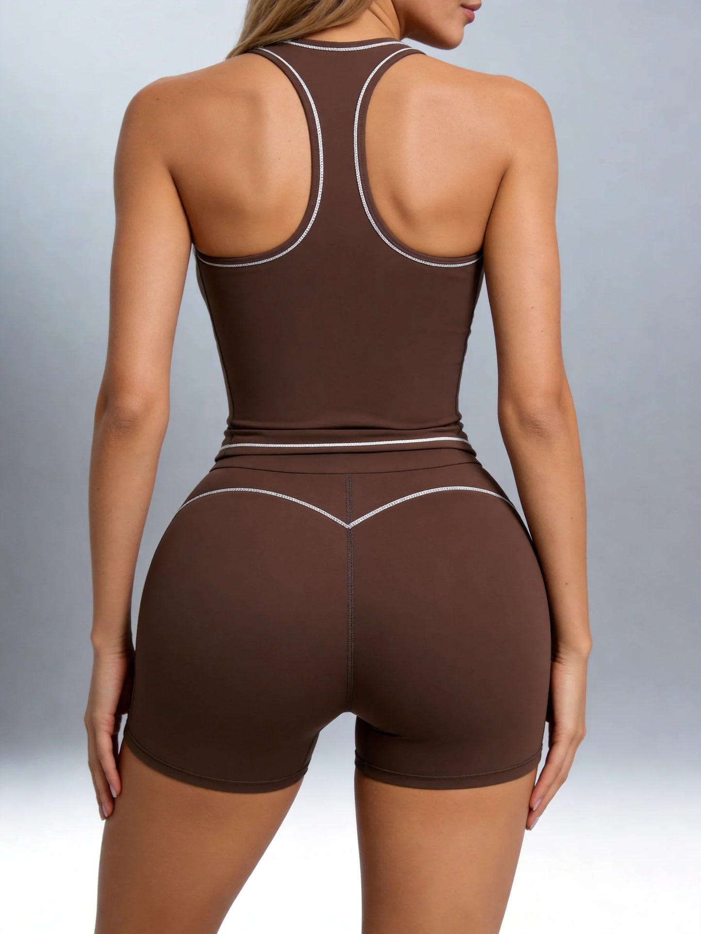 Airila 2-Piece Yoga Set With Removable Pads And 4-Way Stretch
