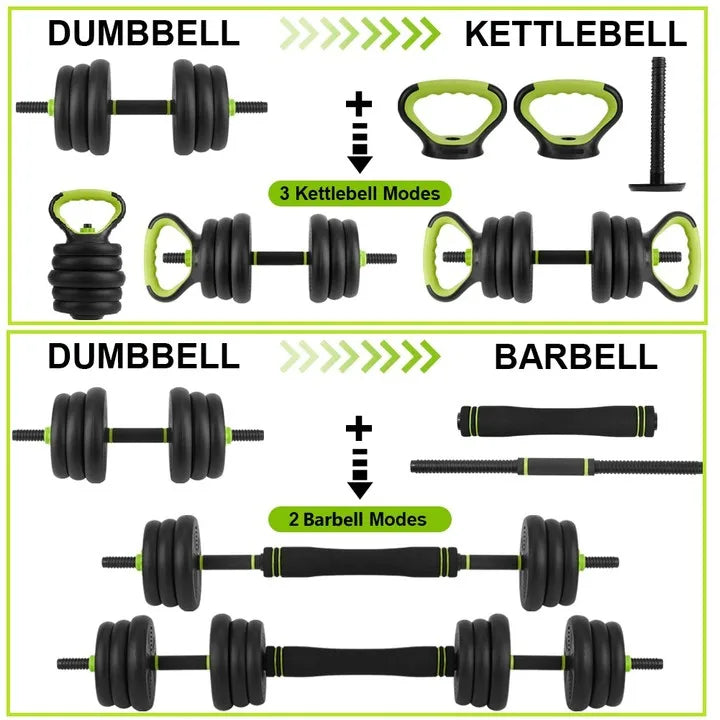 TWISTER.CK Adjustable Dumbbells 44/66/88 Lb Free Weight Set