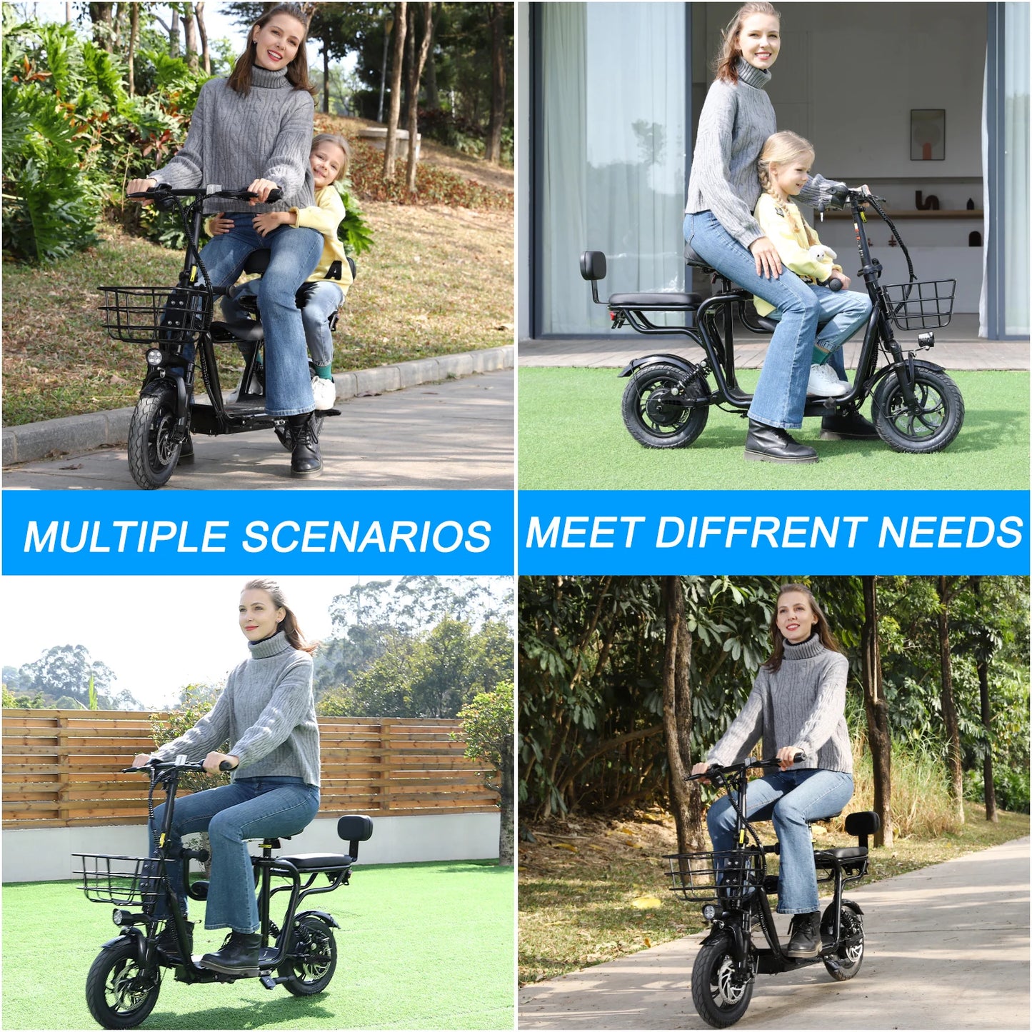 EILLEO SPACEWALK 48V Electric Scooter With Seat