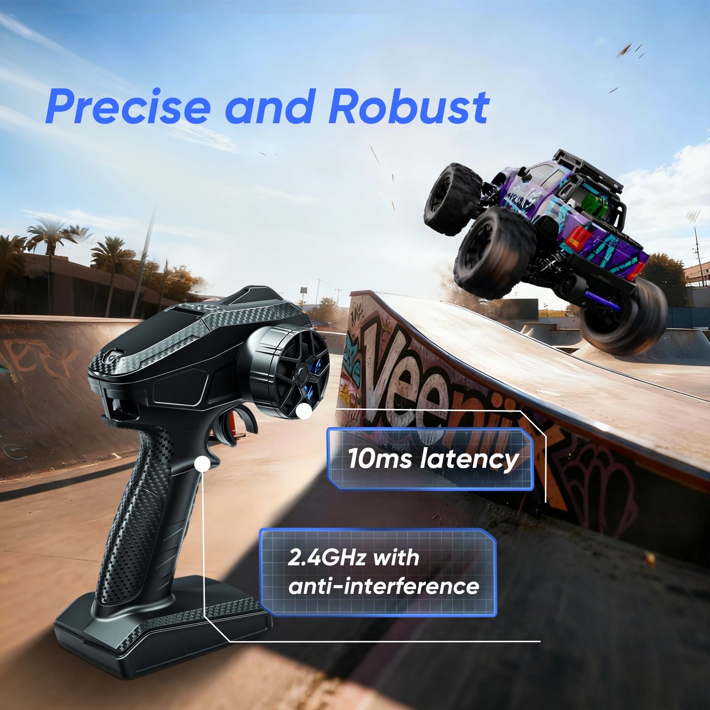 JIUSI PT14R Brushless RC Truck 4x4 High Speed Remote Control Car