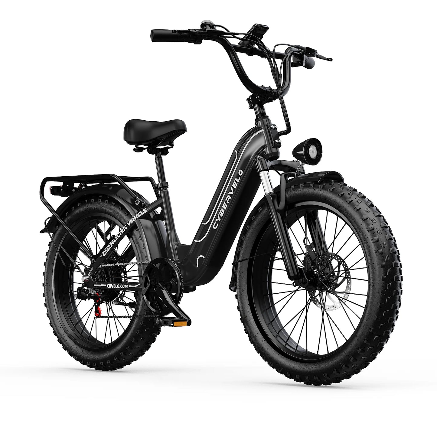 CYBERVELO Step-Through 1000W Peak 48V 25Ah Electric Bike EK7