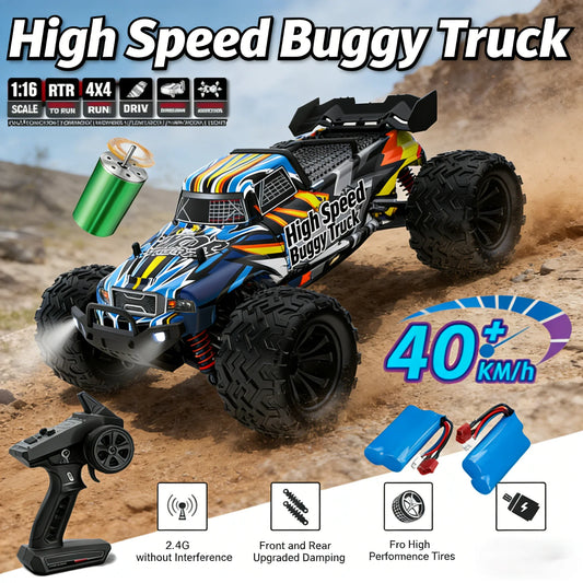 RHYBOR Remote Control Off Road 4x4 Buggy Car