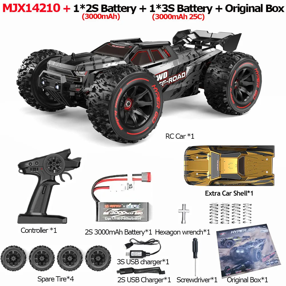 Jyscend RC Car Brushless 4WD Off Road Remote Control Truck