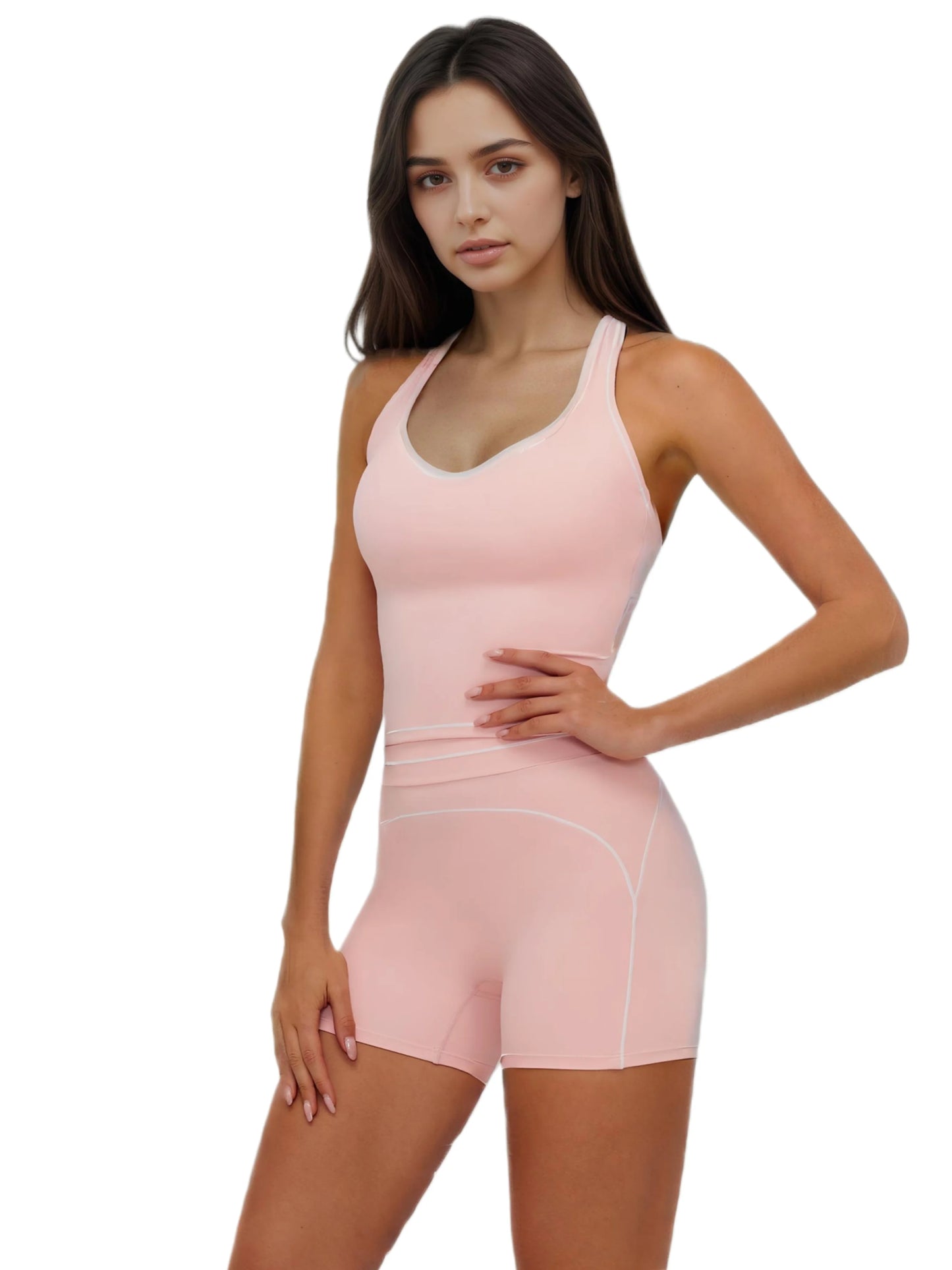 Airila 2-Piece Yoga Set With Removable Pads And 4-Way Stretch