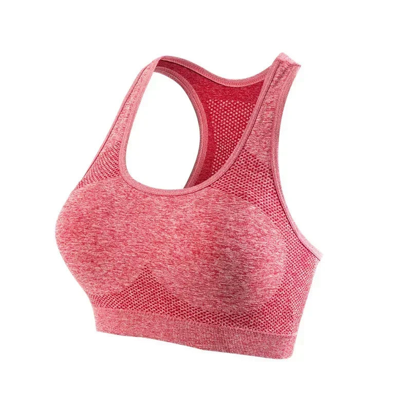 Women Yoga Set Seamless Sports Bra And Shorts Breathable