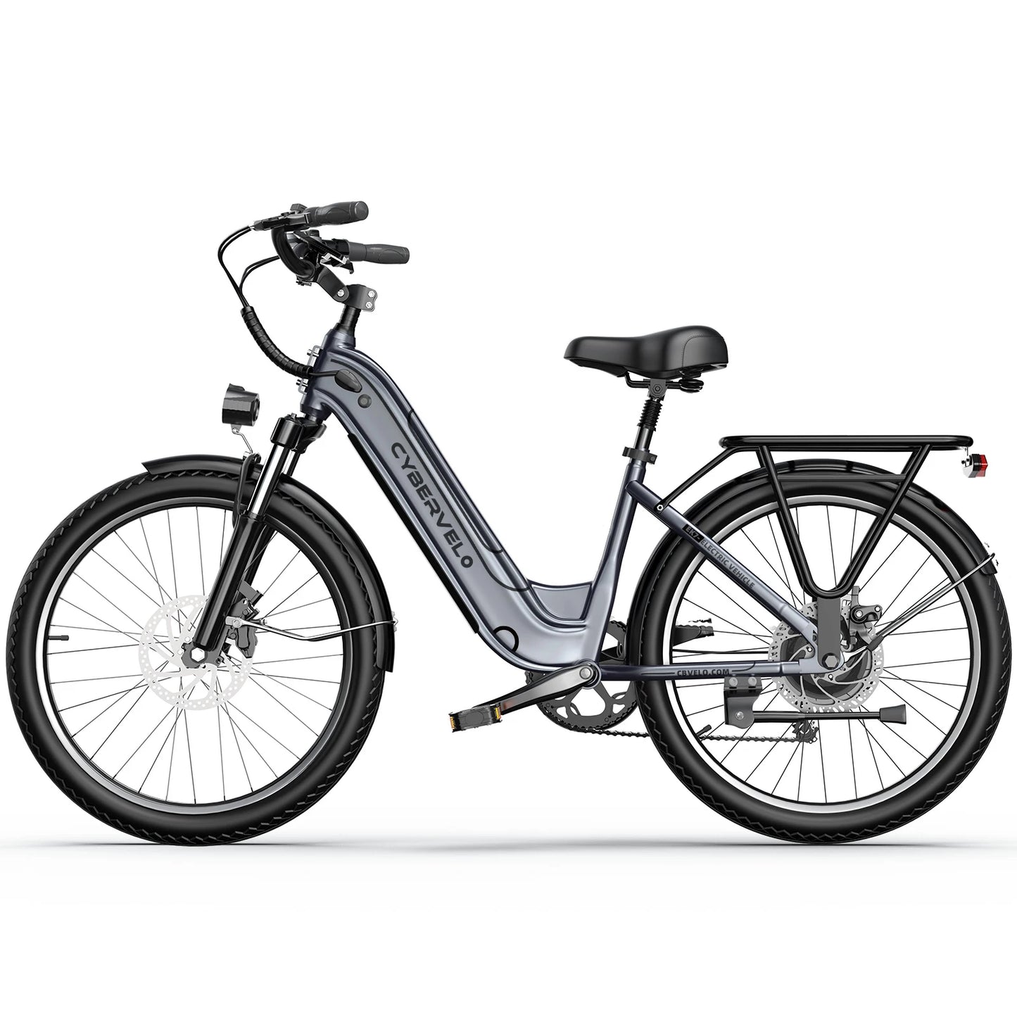 CYBERVELO Step-Through 1000W Peak 48V 25Ah Electric Bike EK7