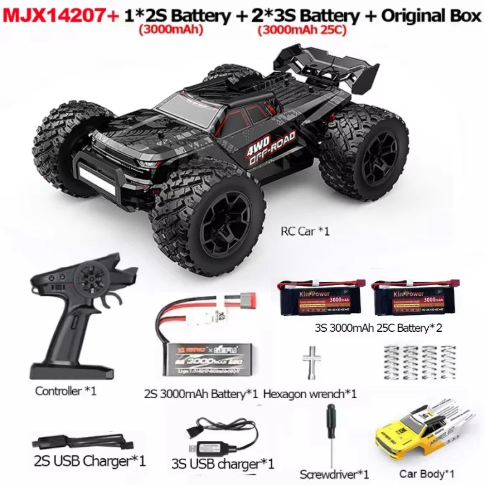 BEYONDSKY MJX Hyper Go 4WD Brushless RC Car Off Road