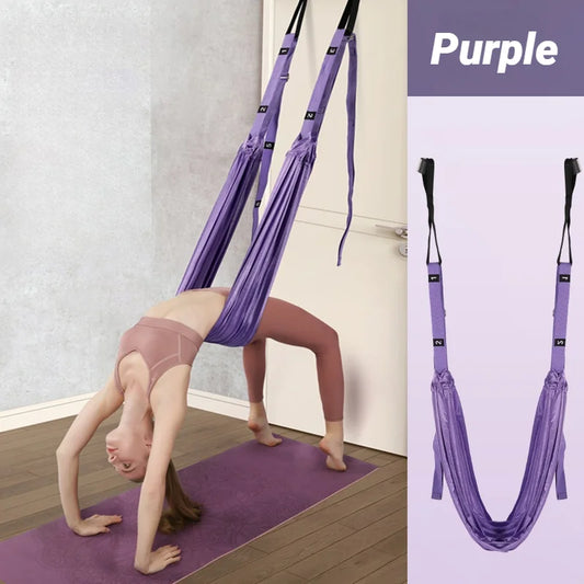 Adjustable Aerial Yoga Strap For Stretching And Inversion Training
