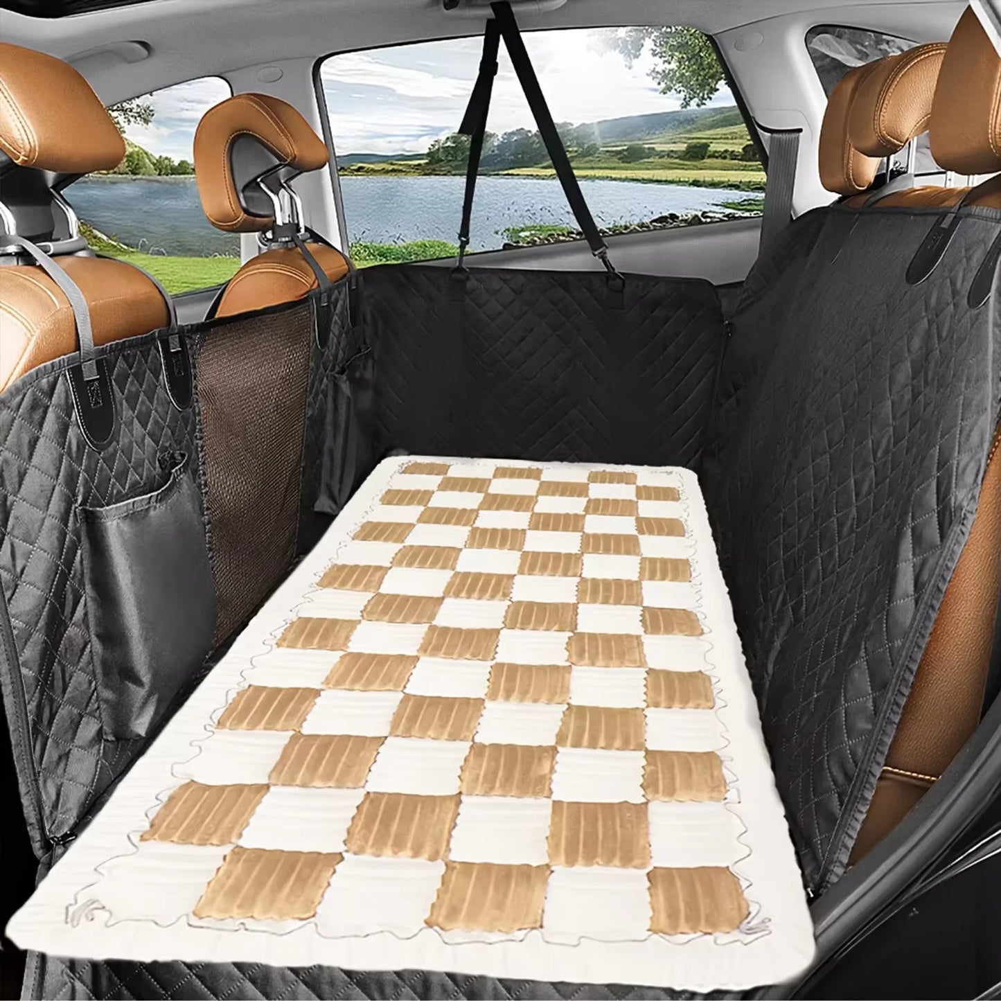 Warm Pet Bed Mat Car Seat Cover Anti Slip Washable Cushion