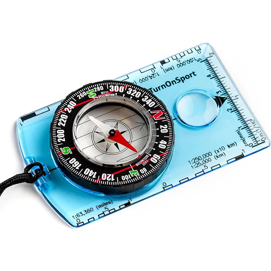 Professional Waterproof Camping Compass for Outdoor Navigation and Map Reading