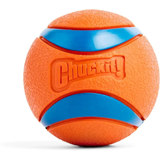 Ultra Ball Dog Toy Durable Rubber Bouncy Floats In Water
